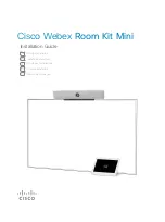 Cisco Webex Room Kit Mini Installation Manual preview