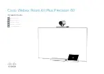 Cisco Webex Room Kit Plus Precision 60 Installation Manual preview