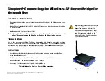 Предварительный просмотр 20 страницы Cisco WET54G User Manual