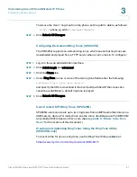 Предварительный просмотр 62 страницы Cisco WIP310 - iPhone Wireless VoIP Phone Administration Manual