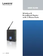 Preview for 1 page of Cisco WRP400-G1 - Wireless Router User Manual