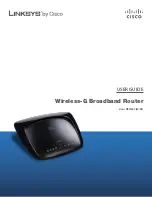 Cisco WRT54G2 Linksys User Manual preview