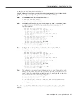 Предварительный просмотр 23 страницы Cisco WS-X3011 Configuration Note