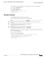 Предварительный просмотр 71 страницы Cisco WS-X6148-FE-SFP= - Classic Interface Module Switch Software Manual