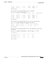 Предварительный просмотр 285 страницы Cisco WS-X6148-FE-SFP= - Classic Interface Module Switch Software Manual