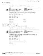 Предварительный просмотр 430 страницы Cisco WS-X6148-FE-SFP= - Classic Interface Module Switch Software Manual