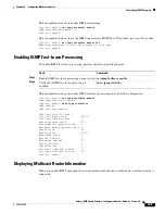 Предварительный просмотр 689 страницы Cisco WS-X6148-FE-SFP= - Classic Interface Module Switch Software Manual