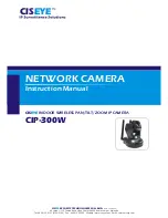 CISEYE CIP-300W Instruction Manual предпросмотр