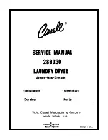 Предварительный просмотр 1 страницы Cissell 28BD30 Serveice Manual