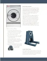 Предварительный просмотр 3 страницы Cissell 40-175 lb Specification Sheet