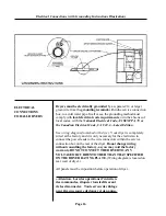 Preview for 16 page of Cissell C110E Owner'S Manual