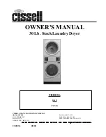 Cissell C30STG Owner'S Manual preview