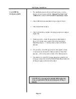 Preview for 14 page of Cissell C30STG Owner'S Manual