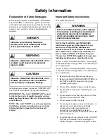 Предварительный просмотр 5 страницы Cissell CAB438C Operation & Maintenance Manual