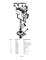 Предварительный просмотр 6 страницы Cissell CSF100 Manual