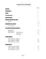 Preview for 5 page of Cissell Gear Cabinet Manual