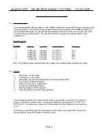 Preview for 6 page of Cissell Gear Cabinet Manual