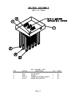 Preview for 13 page of Cissell Gear Cabinet Manual