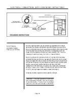 Предварительный просмотр 16 страницы Cissell HD170 Owner'S Manual