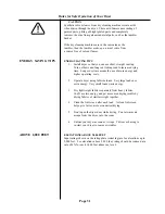 Preview for 31 page of Cissell HD175 Owner'S Manual