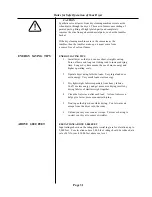 Предварительный просмотр 31 страницы Cissell HD175G Owner'S Manual