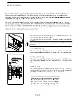 Preview for 12 page of Cissell HD20.1 Owner'S Manual