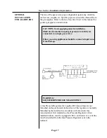 Предварительный просмотр 17 страницы Cissell HD75ST Owner'S Manual