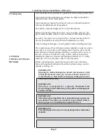 Preview for 8 page of Cissell L28FD30 Installation & Operation Manual