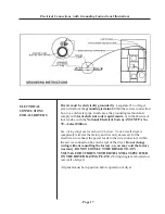 Preview for 17 page of Cissell L28FD30 Installation & Operation Manual