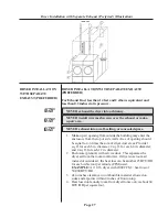 Preview for 27 page of Cissell L28FD30 Installation & Operation Manual