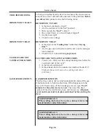 Preview for 34 page of Cissell L28FD30 Installation & Operation Manual