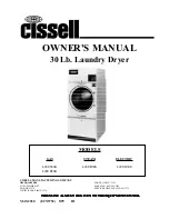 Cissell L28UR30E Owner'S Manual предпросмотр