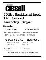 Preview for 1 page of Cissell L36TD30ME Technical Manual