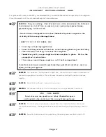 Preview for 2 page of Cissell L36TD30ME Technical Manual