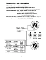 Предварительный просмотр 22 страницы Cissell L36URD36E Owner'S Manual