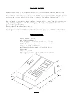 Предварительный просмотр 4 страницы Cissell MAN383 Owner'S Manual