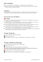 Preview for 4 page of CIT LCD-AP15 User Manual