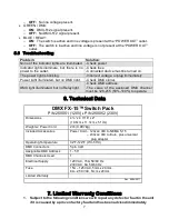 Preview for 8 page of CITC DMX FX-15 205052 Operating Instructions Manual