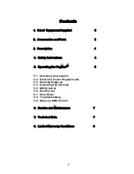 Предварительный просмотр 3 страницы CITC FogMax 100090 Operating Instructions Manual