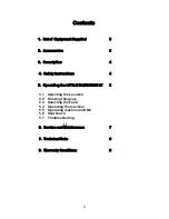 Preview for 3 page of CITC LITTLE BLIZZARD XT 100256 Operating Instructions Manual