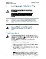 Preview for 22 page of Citel Portico TVA Series Installation And Configuration Manual