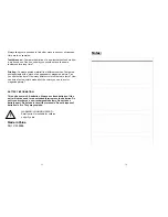 Preview for 8 page of Citiwell OR200XL Instruction Manual