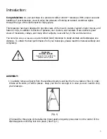 Preview for 3 page of Citiwell Orbitor C180T Instructions Manual