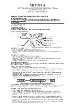 Предварительный просмотр 18 страницы Citizen 0S25 Manual