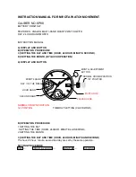 Citizen 6P88 Instruction Manual preview