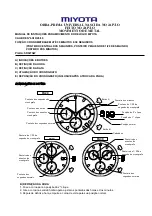 Предварительный просмотр 21 страницы Citizen 6S10 Manual