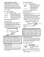 Preview for 2 page of Citizen AIR DUNK ME5 series Instruction Manual