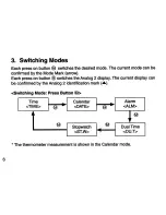 Предварительный просмотр 9 страницы Citizen Ana-Digi Temp JG2 Instruction Manual