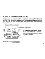 Предварительный просмотр 24 страницы Citizen Ana-Digi Temp JG2 Instruction Manual