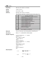 Предварительный просмотр 52 страницы Citizen BD2-1220 Command Reference Manual